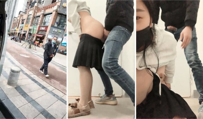 【鹿爷最man】广场搭讪,厕所内啪啪,街头跳蛋喷水,再勾搭小伙带回住处做爱